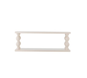 Bloomingville Estante de pared Salino blanco