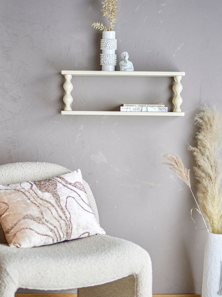 Bloomingville Étagère murale Salino blanche - 82065154