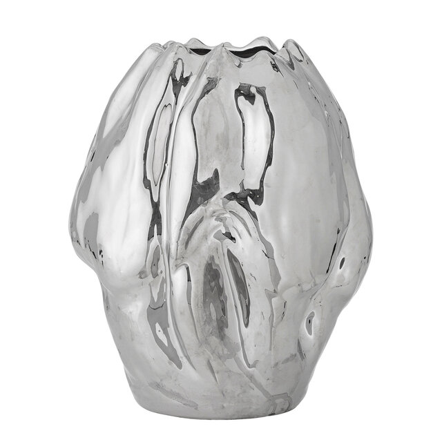 Bloomingville Vaso Bobby argento - 82062637