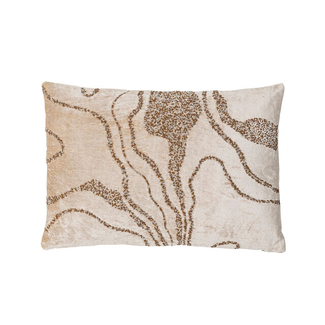 Bloomingville Adelona kussen bruin - 82066538