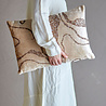 Bloomingville Adelona kussen bruin - 82066538 Bloomingville Adelona kussen bruin - 82066538
