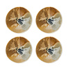 Bloomingville Lacey schaaltjes geel set van 4 stuks - 82072535 Bloomingville Lacey schaaltjes geel set van 4 stuks - 82072535