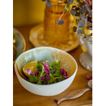 Bloomingville Lacey schaaltjes geel set van 4 stuks - 82072535 Bloomingville Lacey schaaltjes geel set van 4 stuks - 82072535