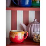 Bloomingville Ensemble de 4 mugs Sheen rouges - 82072526