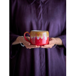 Bloomingville Sheen mugs red set of 4 pieces - 82072526