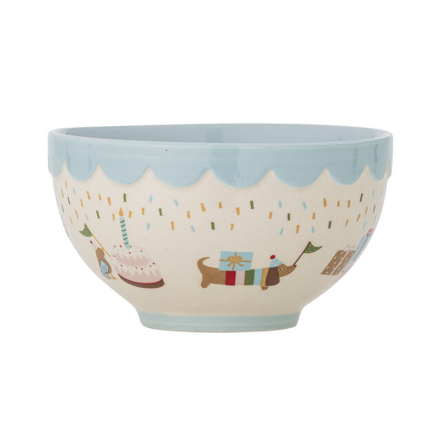 Bloomingville Mini Celebrate schaaltjes blauw set van 6 stuks - 82063155
