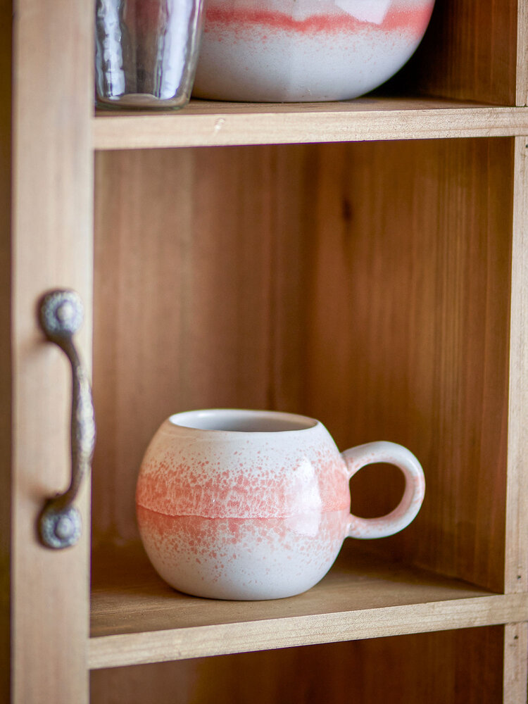 Bloomingville Ensemble de 4 mugs Paula orange - 82072662 Bloomingville Ensemble de 4 mugs Paula orange - 82072662