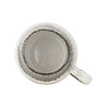 Bloomingville Paula mokken grijs/zwart set van 4 stuks - 82072663 Bloomingville Paula mokken grijs/zwart set van 4 stuks - 82072663