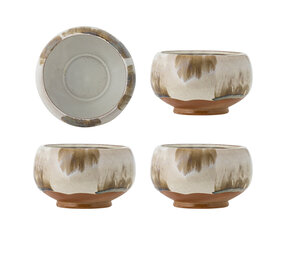 Bloomingville Jade schaaltjes set van 4 stuks Bloomingville Jade schaaltjes set van 4 stuks