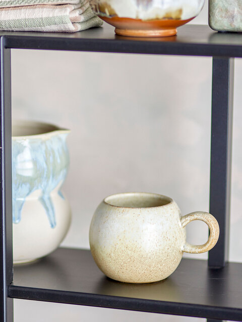 Bloomingville Juego de 4 tazas Paula color natural/arena - 82072661