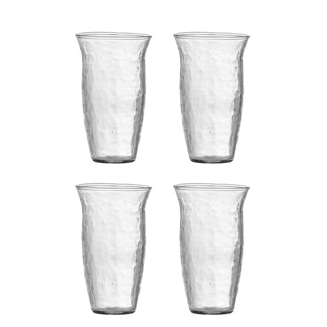 Bloomingville Asha glass set of 4 pieces - 82068387 Bloomingville Asha glass set of 4 pieces - 82068387