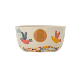 Bloomingville Mini Colorine bowls natural set of 6 pieces Bloomingville Mini Colorine bowls natural set of 6 pieces