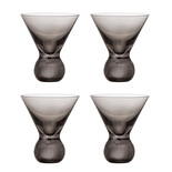 Bloomingville Corliss cocktailglas grå sæt med 4 dele - 82072450