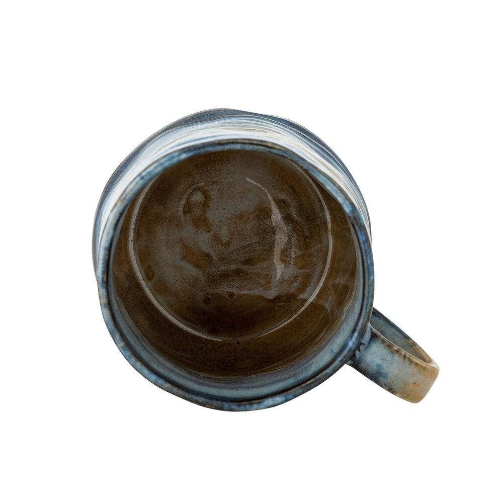 Bloomingville Deana mokken blauw set van 4 stuks - 82072422