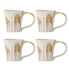 Bloomingville Joseph mokken bruin set van 4 stuks - 82072432 Bloomingville Joseph mokken bruin set van 4 stuks - 82072432