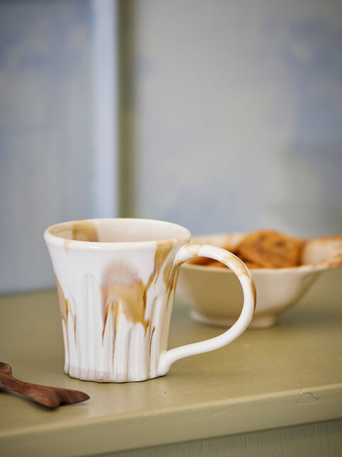 Bloomingville Juego de 4 tazas Joseph marrones - 82072432