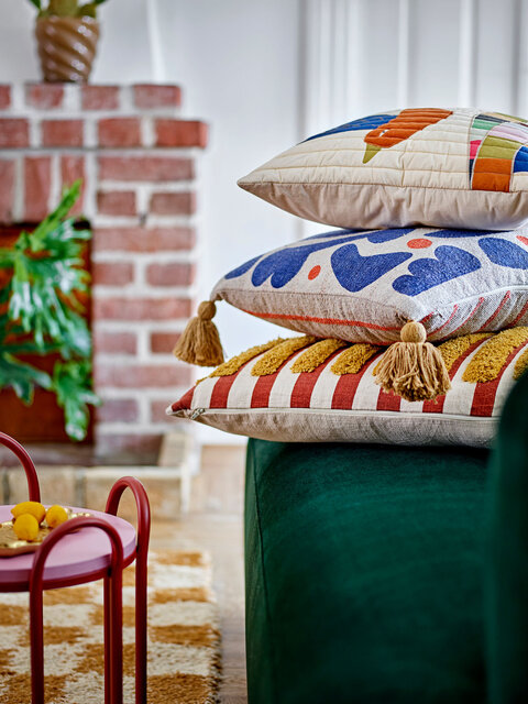 Bloomingville Mini Colorine kussen naturel - 82062675