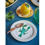 Bloomingville Platos Hadden verdes Ø21cm set de 4 piezas - 82072544