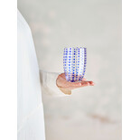 Bloomingville Vasos Brinley azules, juego de 4 piezas - 82072202