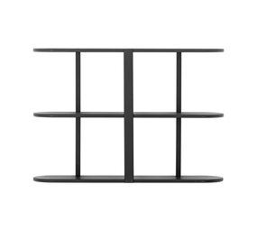 Bloomingville Armario de pared Vicente negro