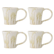 Bloomingville Juego de 4 tazas Joseph verdes - 82072433