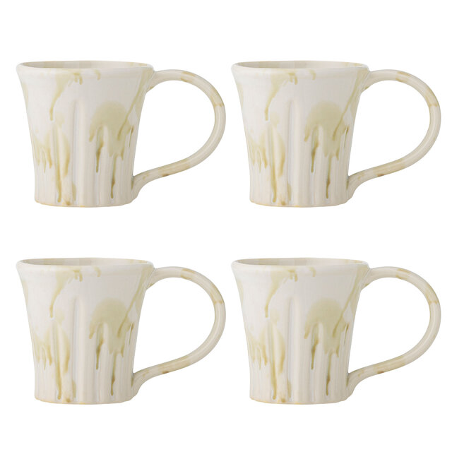 Bloomingville Tazze Joseph verdi set da 4 pezzi - 82072433