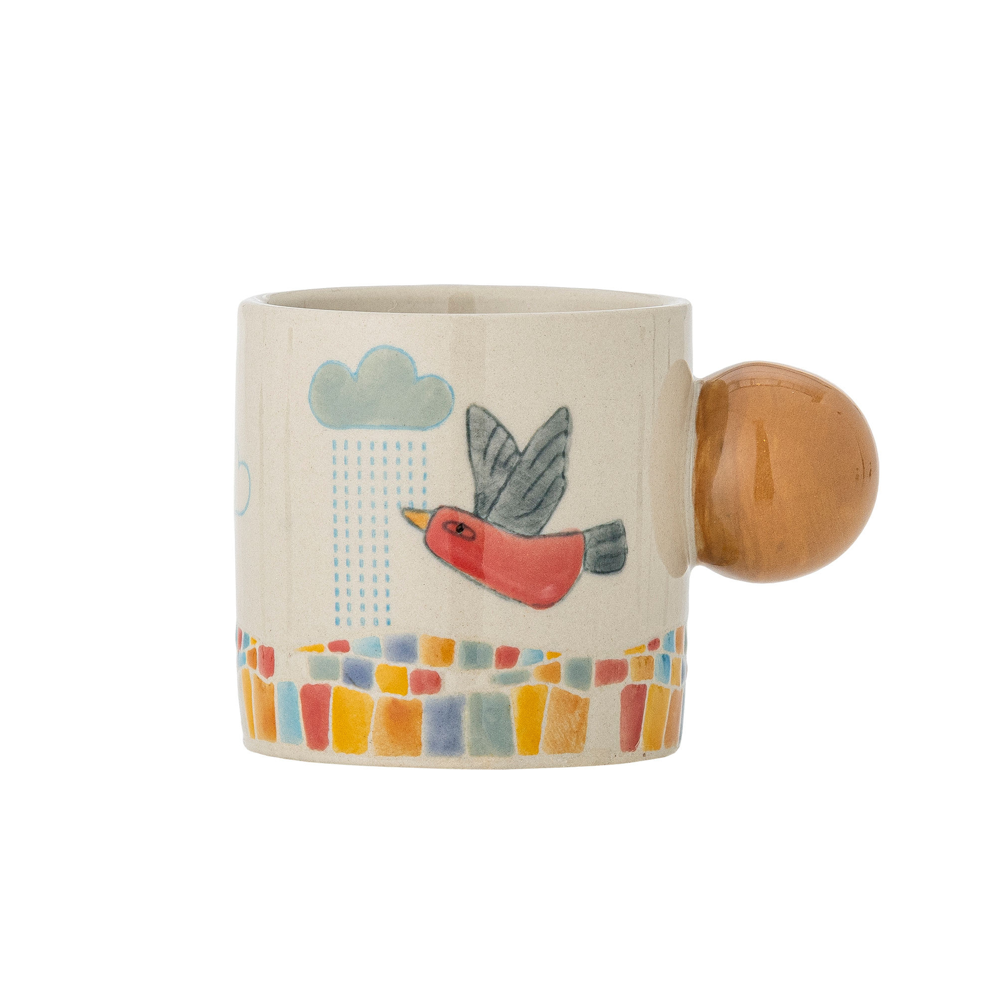 Bloomingville Mini Colorine mokken naturel set van 6 stuks - 82063008