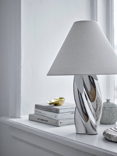Bloomingville Silva Tischleuchte silber - 82062945