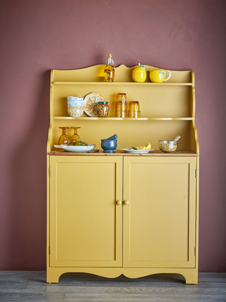 Bloomingville Armoire Libby jaune - 82065103 Bloomingville Armoire Libby jaune - 82065103