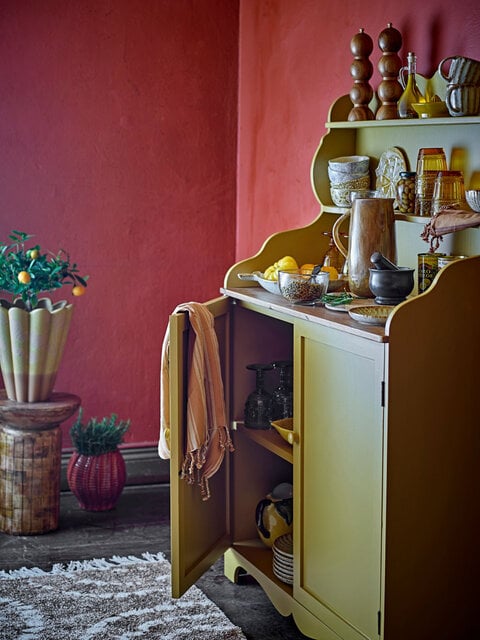 Bloomingville Armoire Libby jaune - 82065103 Bloomingville Armoire Libby jaune - 82065103