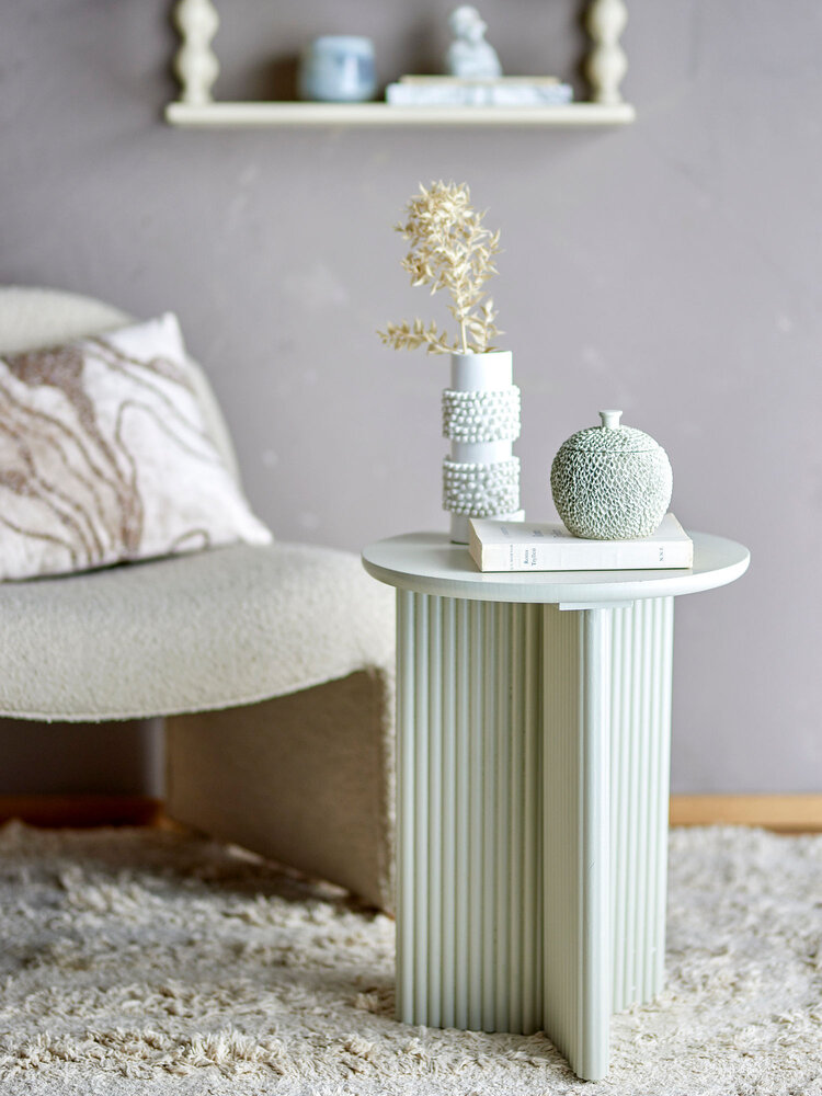 Bloomingville Table d'appoint Edith blanche - 82065054 Bloomingville Table d'appoint Edith blanche - 82065054