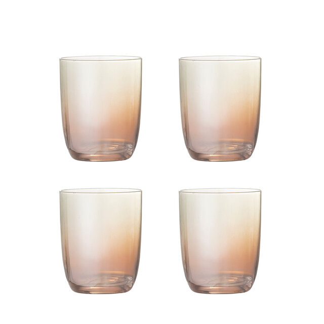 Bloomingville Aston glasses bronze set of 4 pieces - 82072594