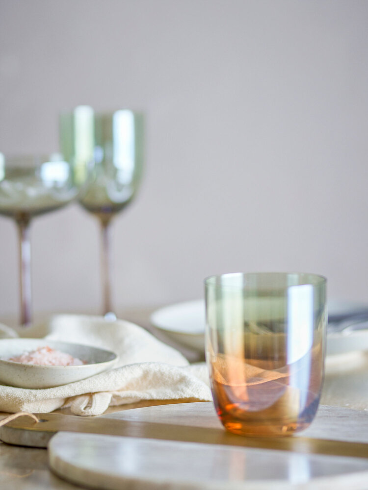 Bloomingville Ensemble de 4 verres Aston en bronze - 82072594 Bloomingville Ensemble de 4 verres Aston en bronze - 82072594