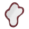 Bloomingville Violeta spiegel rood - 82065147 Bloomingville Violeta spiegel rood - 82065147