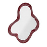 Bloomingville Violeta spiegel rood - 82065147 Bloomingville Violeta spiegel rood - 82065147