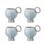 Bloomingville Avonlea mugs blue set of 4 pieces - 82072481 Bloomingville Avonlea mugs blue set of 4 pieces - 82072481