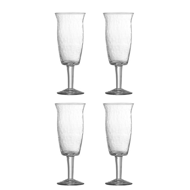 Bloomingville Set di 4 bicchieri da vino Asha - 82068389