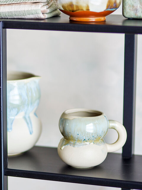 Bloomingville Juego de 4 tazas Luna azules - 82062967