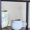 Bloomingville Paula mokken blauw set van 4 stuks - 82072658 Bloomingville Paula mokken blauw set van 4 stuks - 82072658