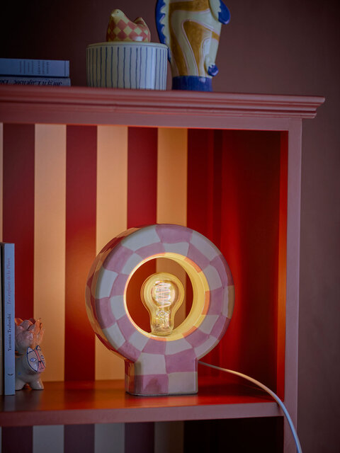 Bloomingville Vialini bordlampe rosa - 82063045