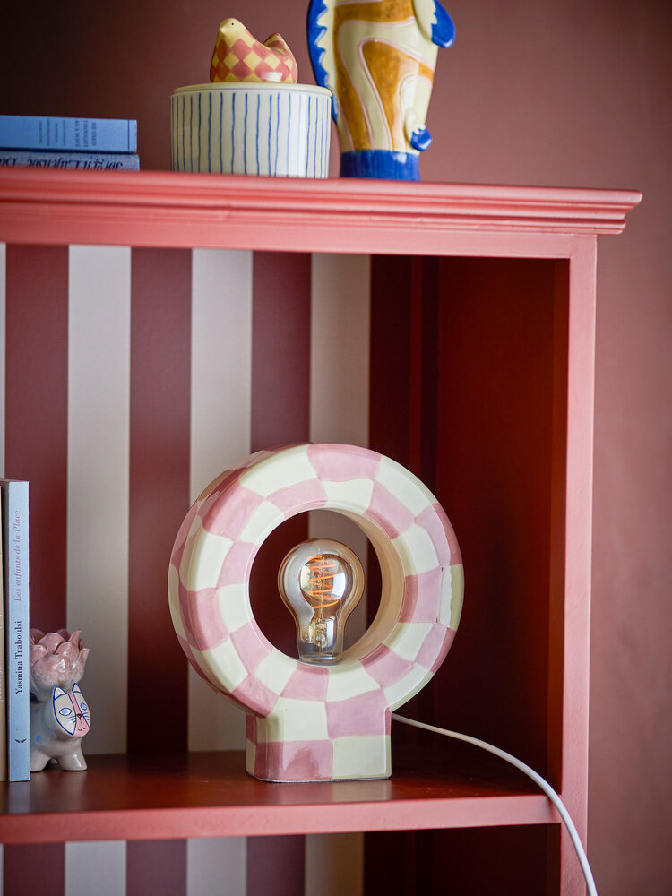 Bloomingville Vialini bordlampe lyserød - 82063045