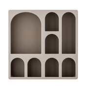 Bloomingville Graphia wall cabinet brown - 82065013 Bloomingville Graphia wall cabinet brown - 82065013