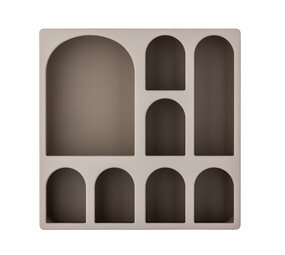 Bloomingville Armario de pared Graphia marrón Bloomingville Armario de pared Graphia marrón