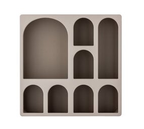 Bloomingville Mobiletto da parete Graphia marrone Bloomingville Mobiletto da parete Graphia marrone