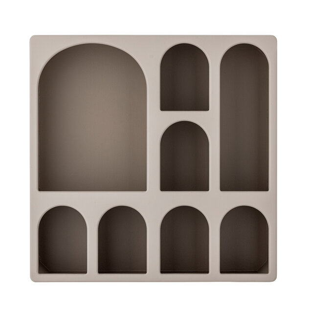 Bloomingville Mobiletto da parete Graphia marrone - 82065013 Bloomingville Mobiletto da parete Graphia marrone - 82065013