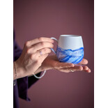 Bloomingville Lyre mugs blue set of 4 pieces - 82072550 Bloomingville Lyre mugs blue set of 4 pieces - 82072550