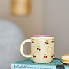 Bloomingville Mini Cherry mokken naturel set van 6 stuks - 82063044 Bloomingville Mini Cherry mokken naturel set van 6 stuks - 82063044