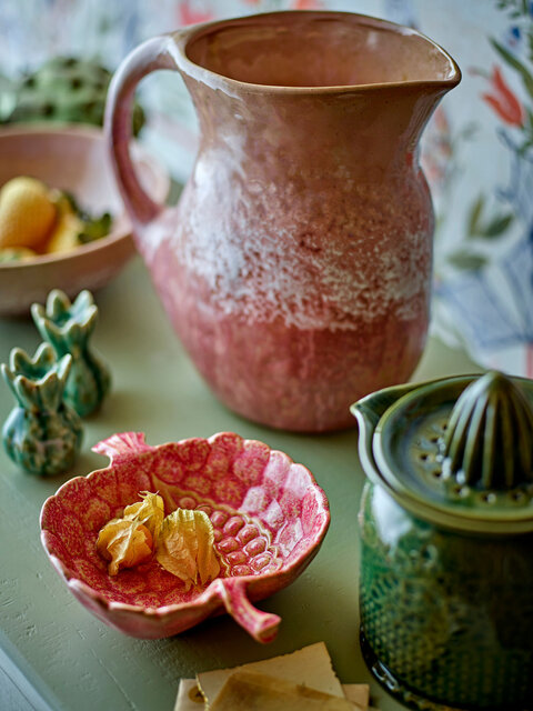 Bloomingville Gideon schaaltjes roze set van 6 stuks - 82072493 Bloomingville Gideon schaaltjes roze set van 6 stuks - 82072493