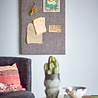 Bloomingville Tableau d'affichage Rivalta noir - 82065026 Bloomingville Tableau d'affichage Rivalta noir - 82065026