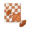 Bloomingville Chola plaid bruin - 82066527 Bloomingville Chola plaid bruin - 82066527